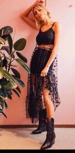 STAR FLOCKED MAXI DRESS ⭐ sold out